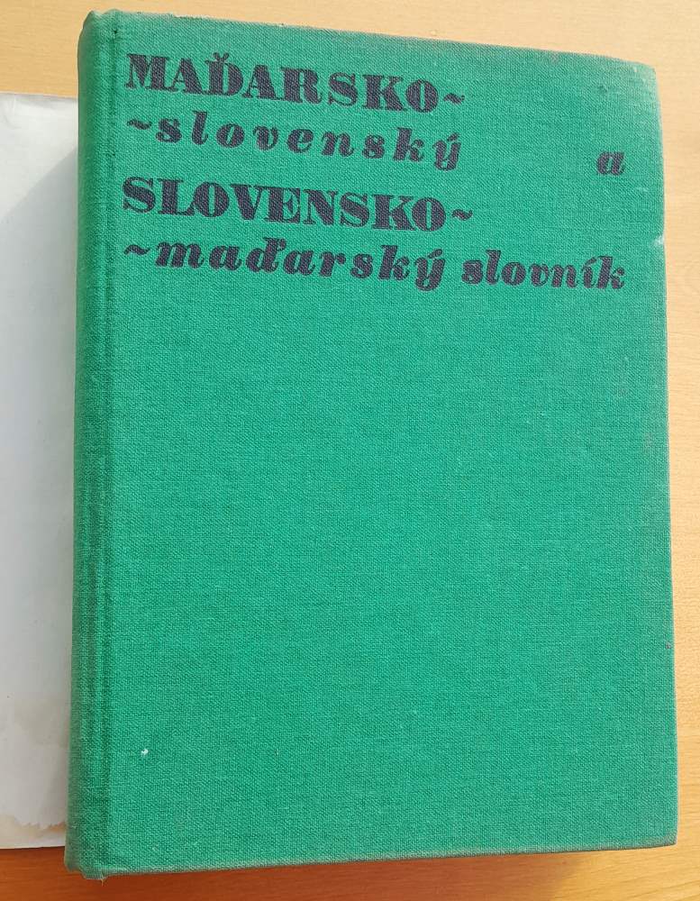 Maďarsko-slovenský a Slovensko-maďarský slovník