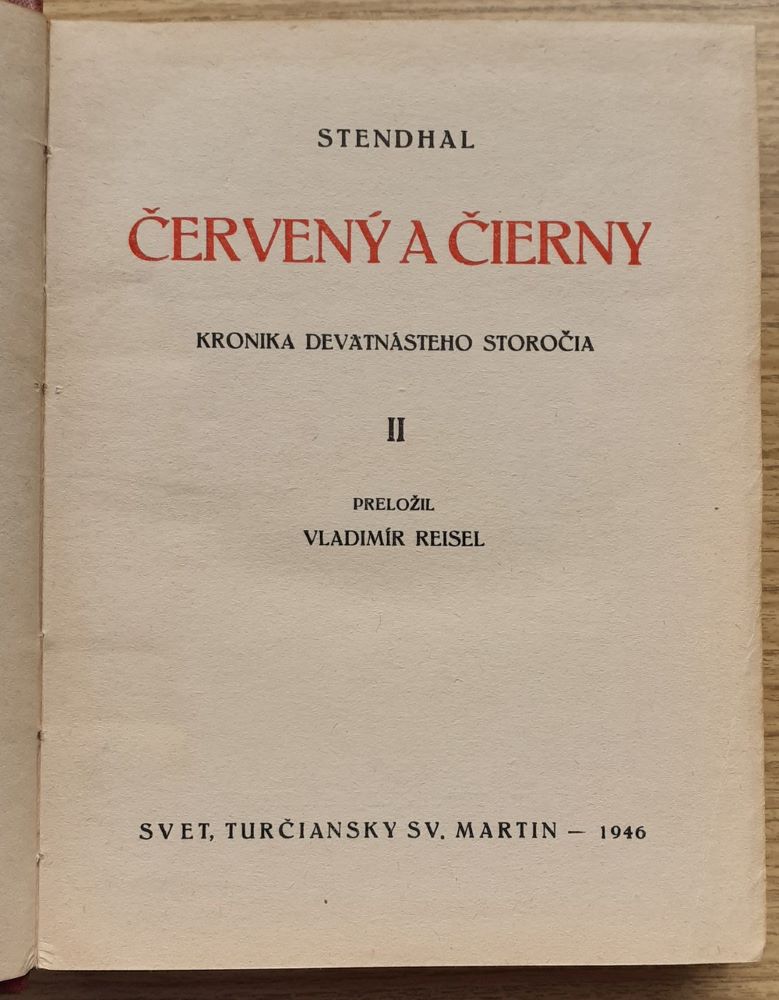 Červený a čierny II.