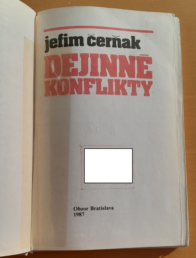 Dejinné konflikty