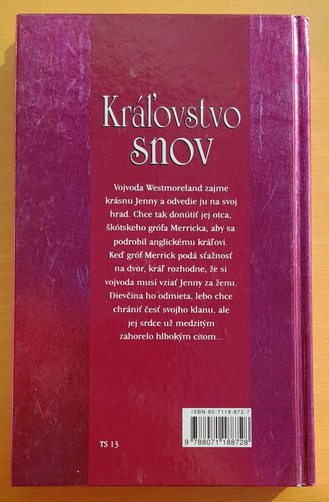 Kráľovstvo snov / 1. diel série Westmoreland