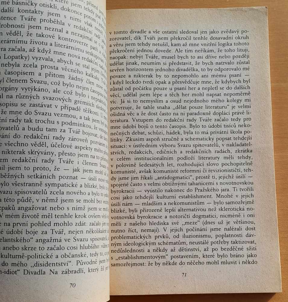 Dálkový výslech / Václav Havel