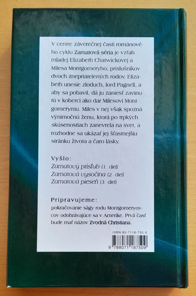 Zamatový anjel / 4. diel Zamatovej série