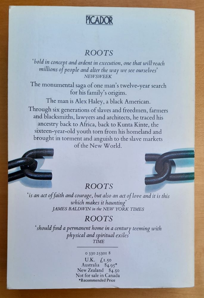 Roots / The epic drama of one mans search for his origins