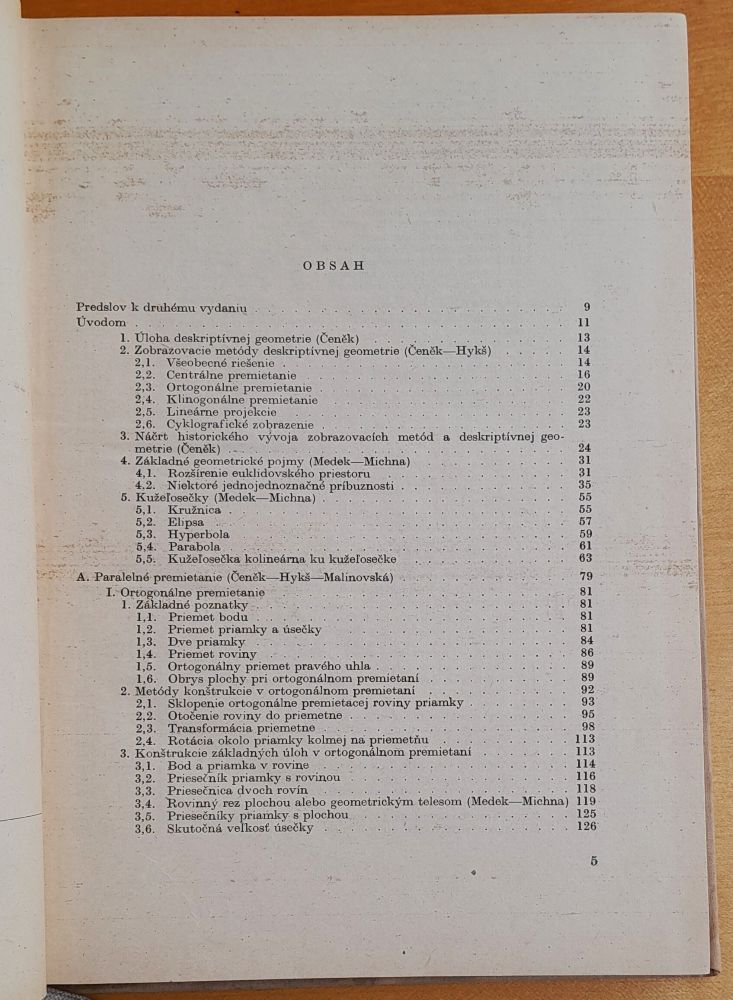 Deskriptívna geometria 1. / Zobrazovacie metódy