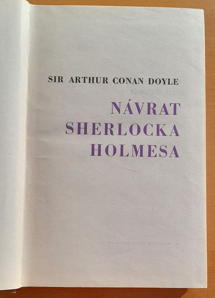 Návrat Sherlocka Holmesa
