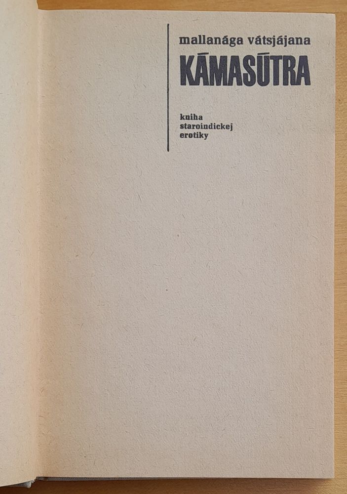 Kámasútra - kniha staroindickej erotiky