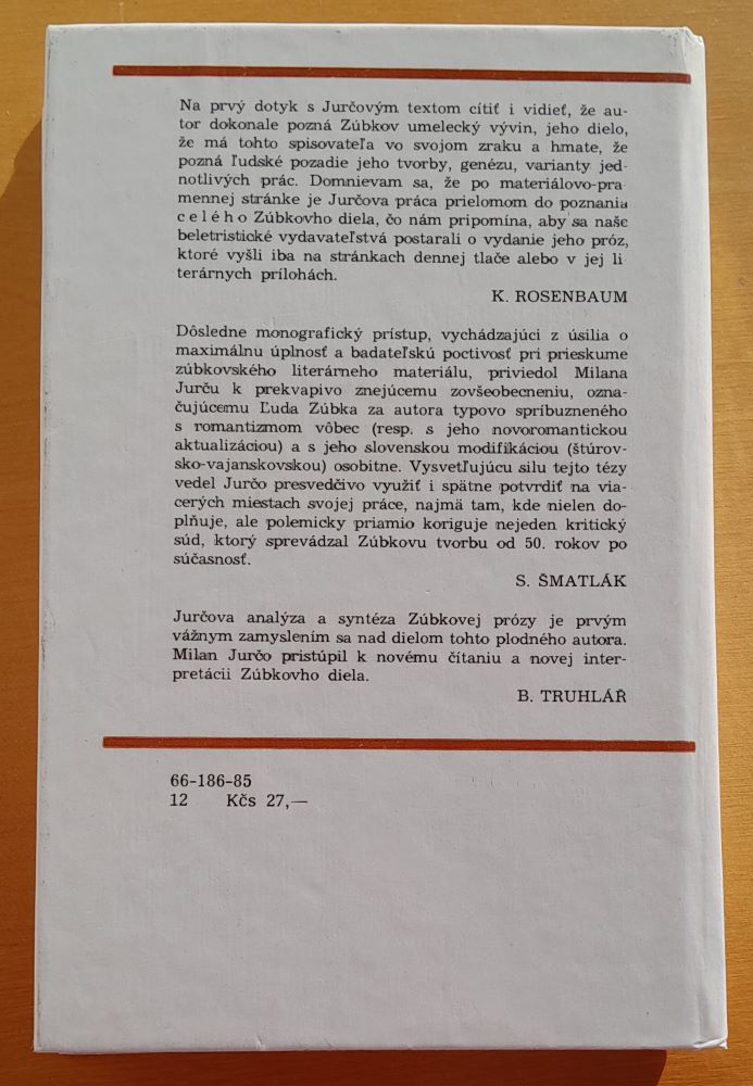 Dielo Ľuda Zúbka / Otázky detskej literatúry