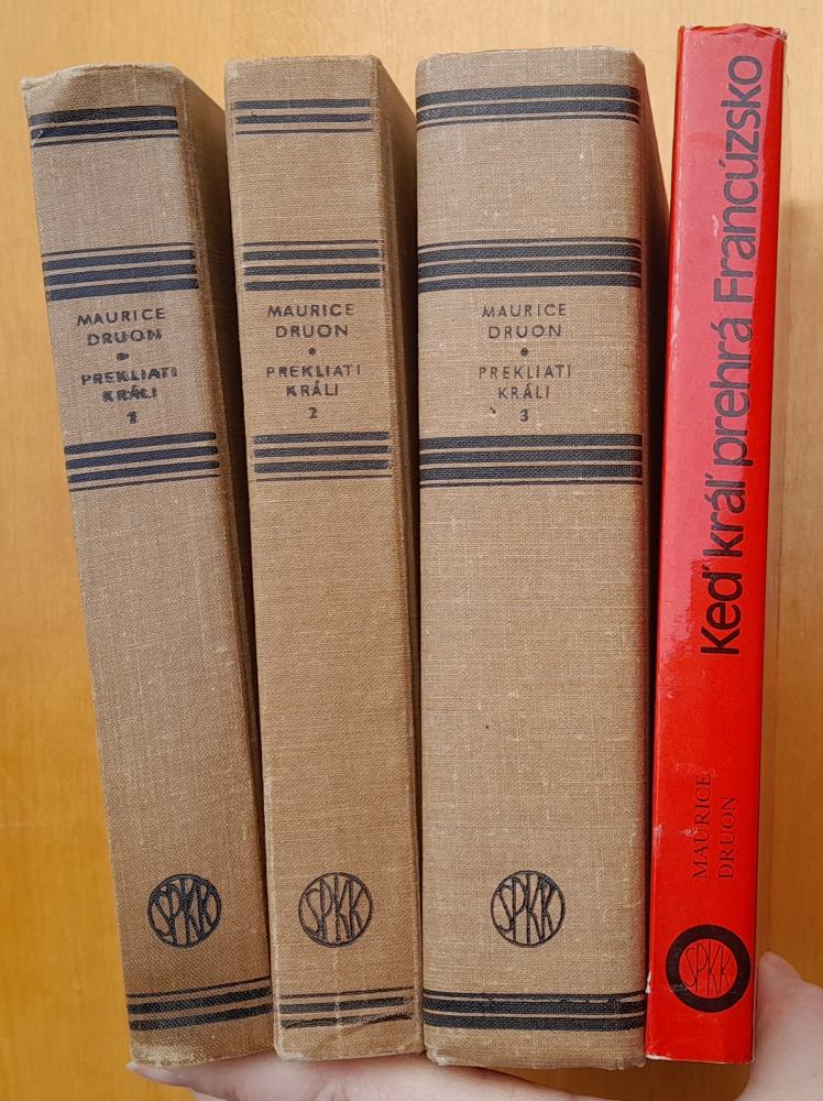 Prekliati králi 1.- 4. / 1.- 7. diel edície RETRO v štyroch knihách