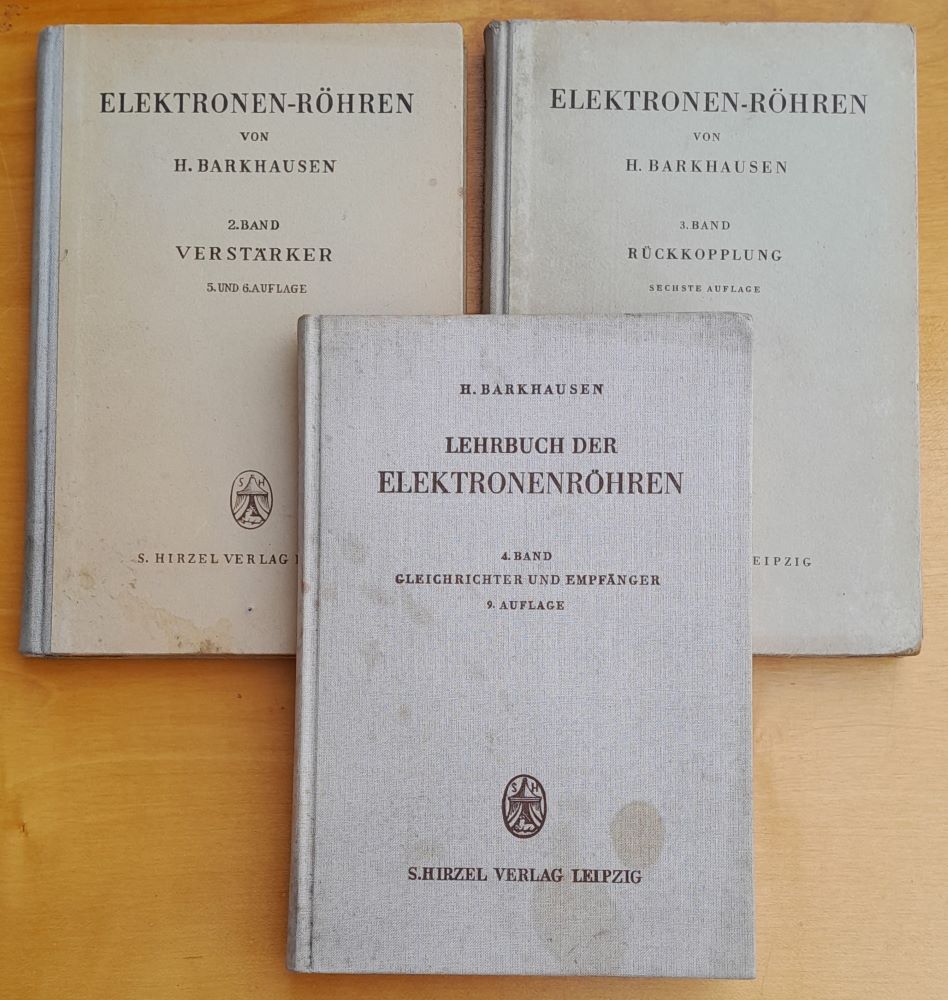 Lehrbuch der Elektronenrohren und ihrer technischen Anwendungen