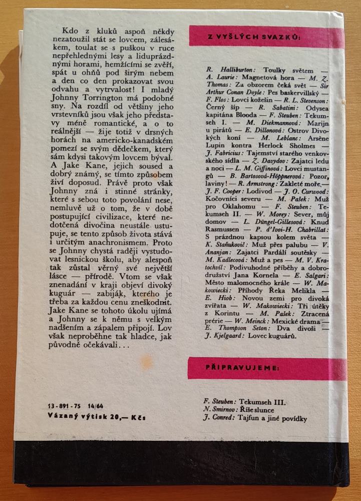 Lovec Kuguárú / Knihy odvahy a dobrodružství