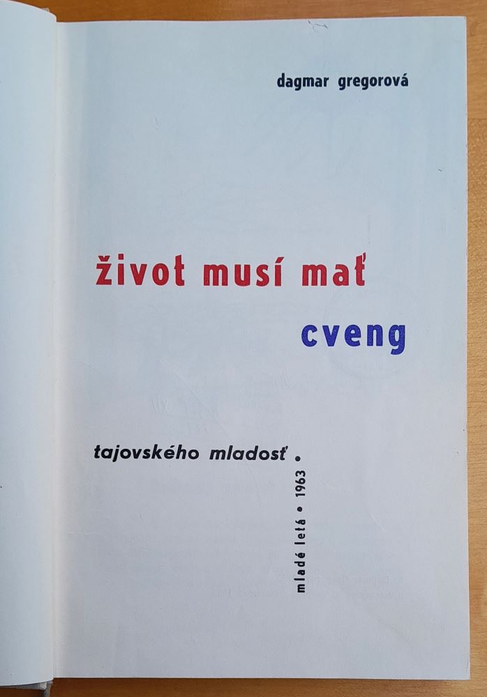 Život musí mať cveng / Tajovského mladosť