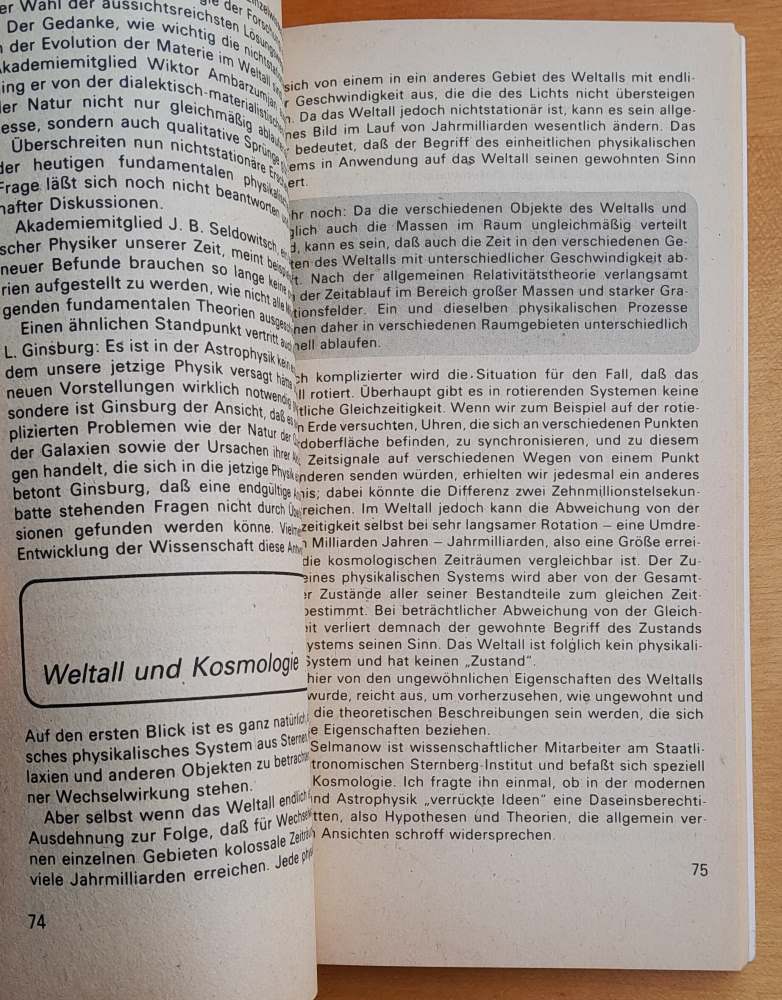 Rätselhaftes Weltall / Schwarze Locher / Quarks und Neutrinos