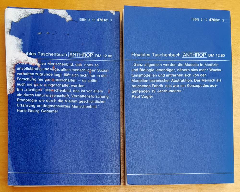 Neue Anthropologie / Biologische Anthropologie 1. 2.