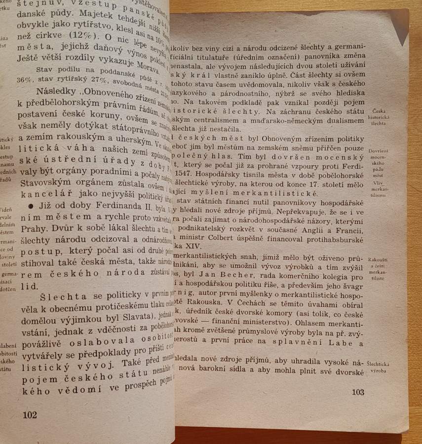 Dějepisné učební texty pro osmou třídu středních škol