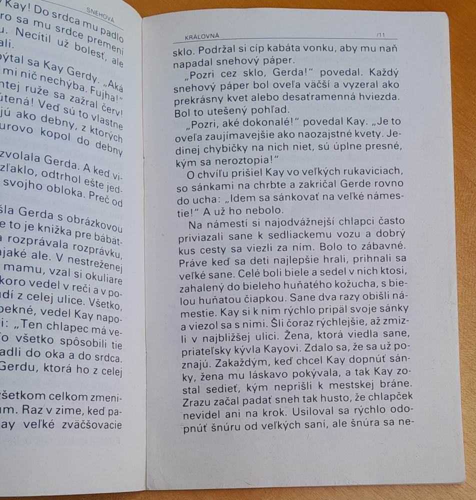 Snehová kráľovná / Edícia Luskáčik