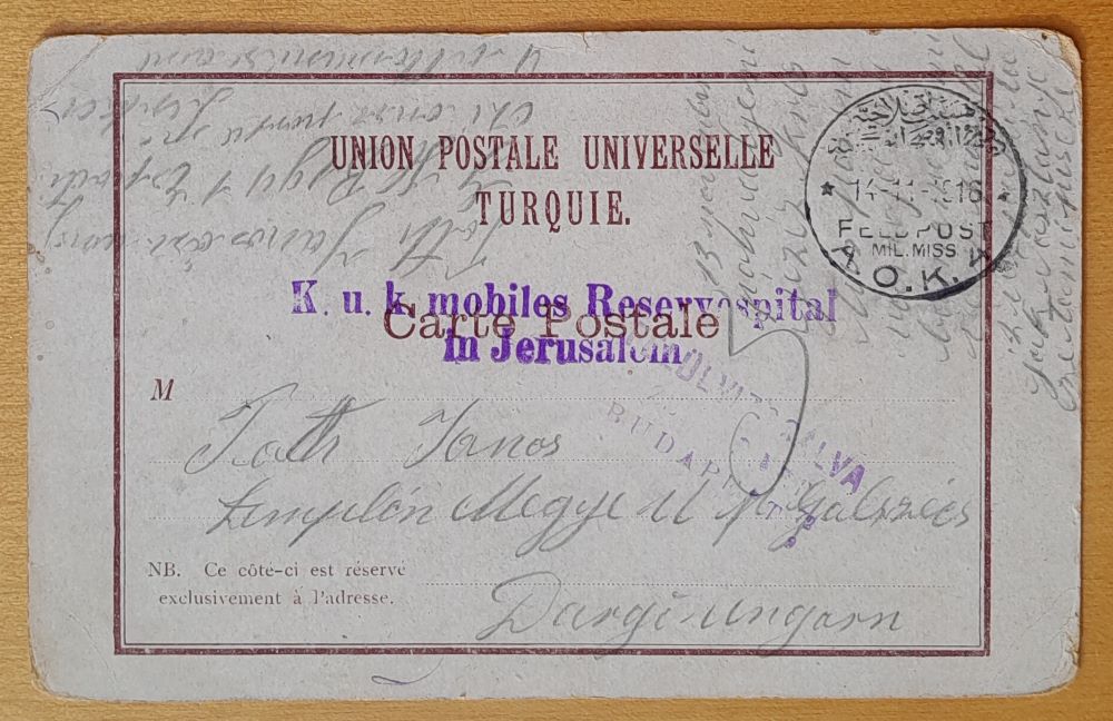 Izrael - Magdala - Gruss aus Magdala am See Genezareth - 1916