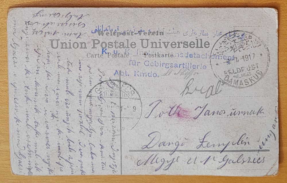 Sýria - Damask - Damašk - Beduini - 1917