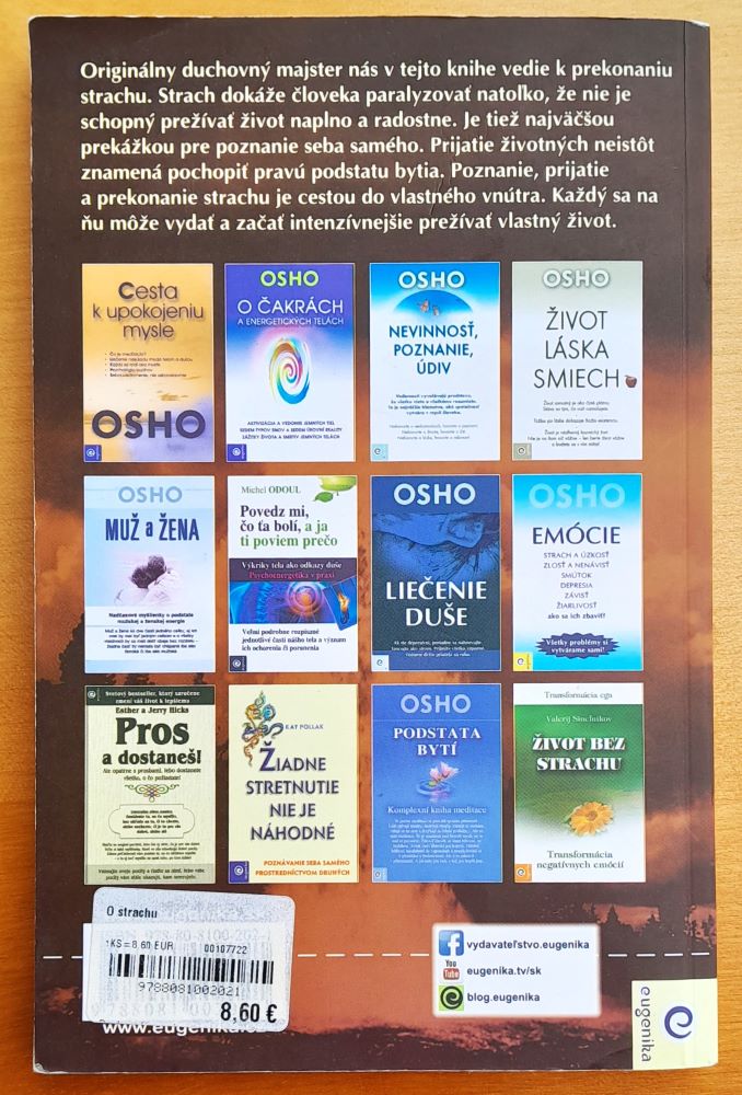 O strachu / Pochopenie a prijatie životných neistôt