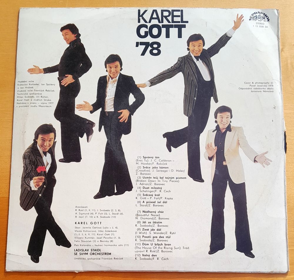 Karel Gott '78 - LP platňa - long play