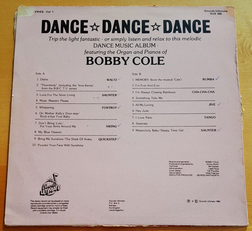 Dance, dance, dance, LP platňa - long play