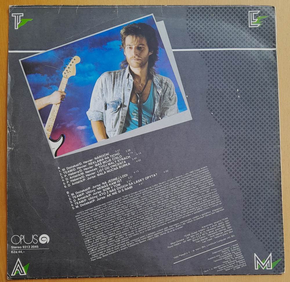 Team, Pavol Habera, LP platňa long play