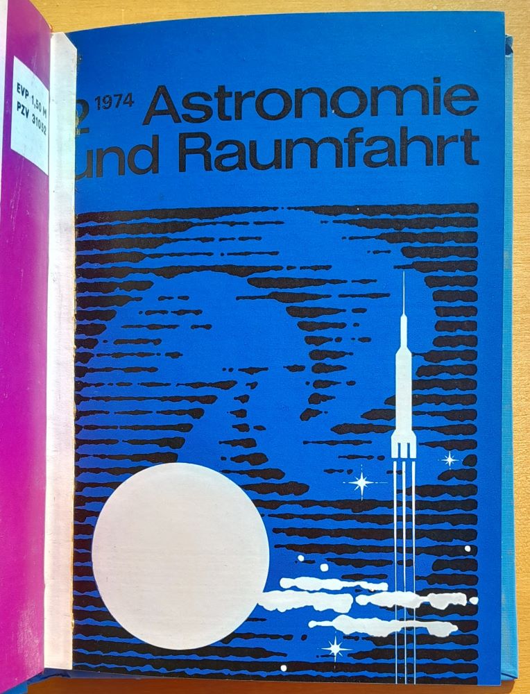 Astronomie und Raumfahrt 1.- 6./1974 / Astronómia a vesmírne cestovanie 