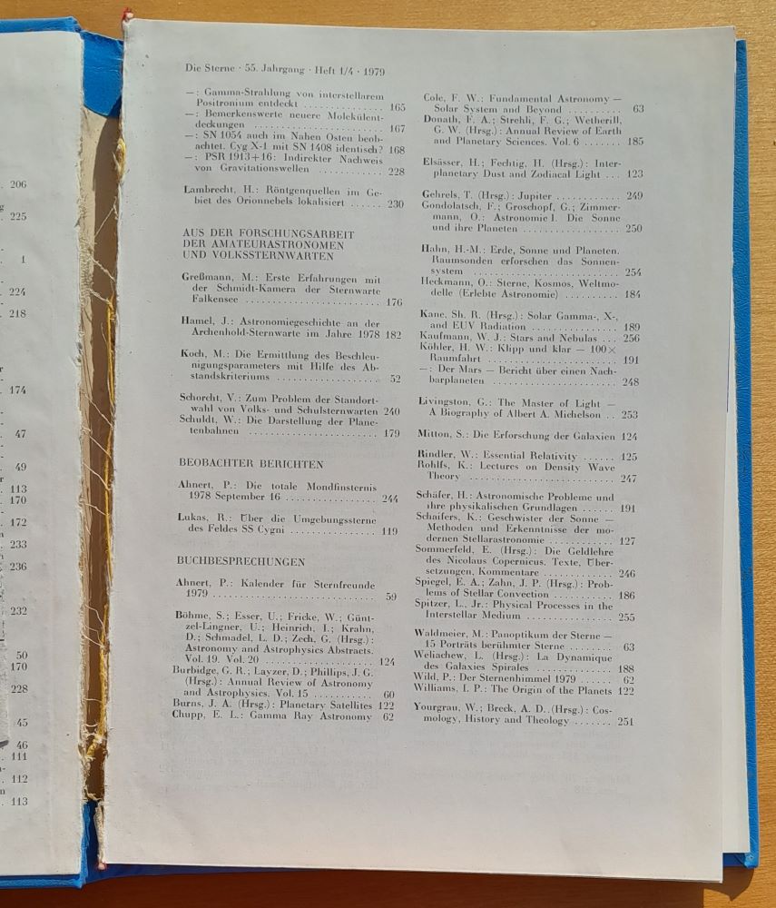 Die Sterne 1.- 4./1979 / Hviezdy