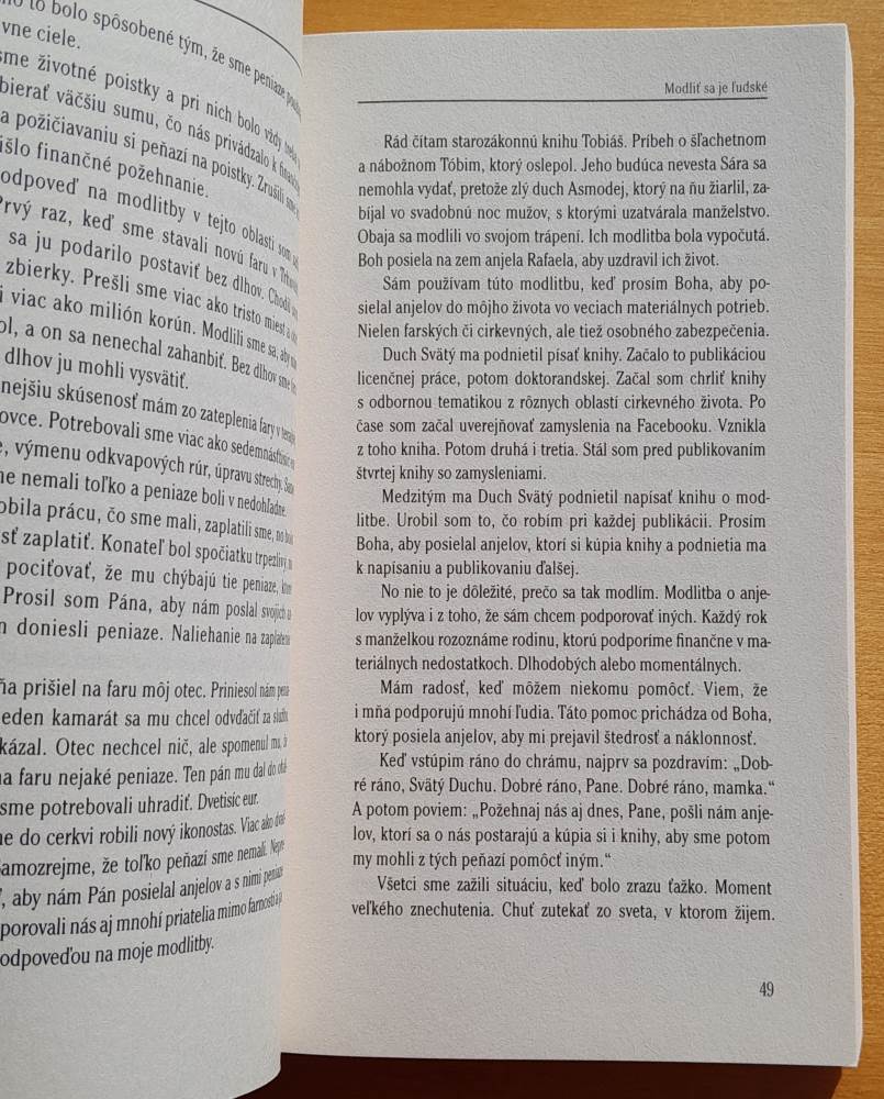 Modliť sa je ľudské