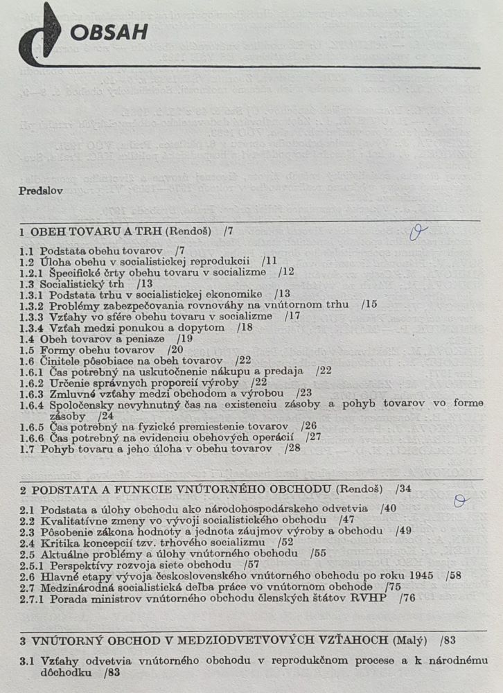 Ekonomika vnútorného obchodu / Náklad 1700 kusov