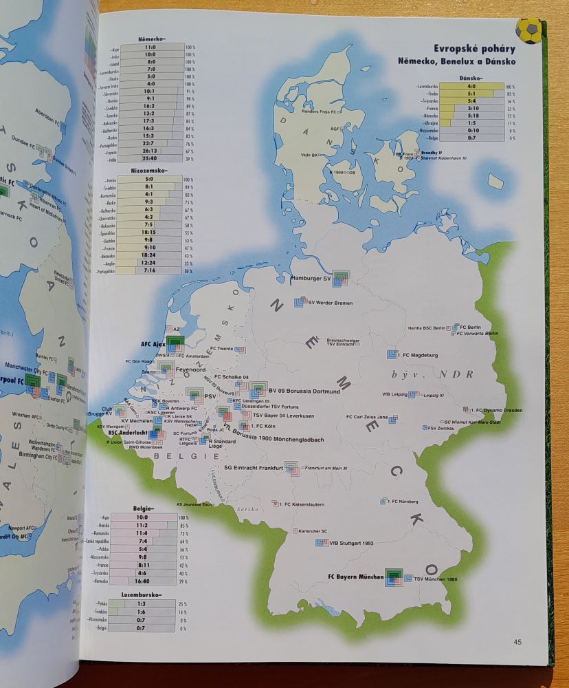První fotbalový atlas světa