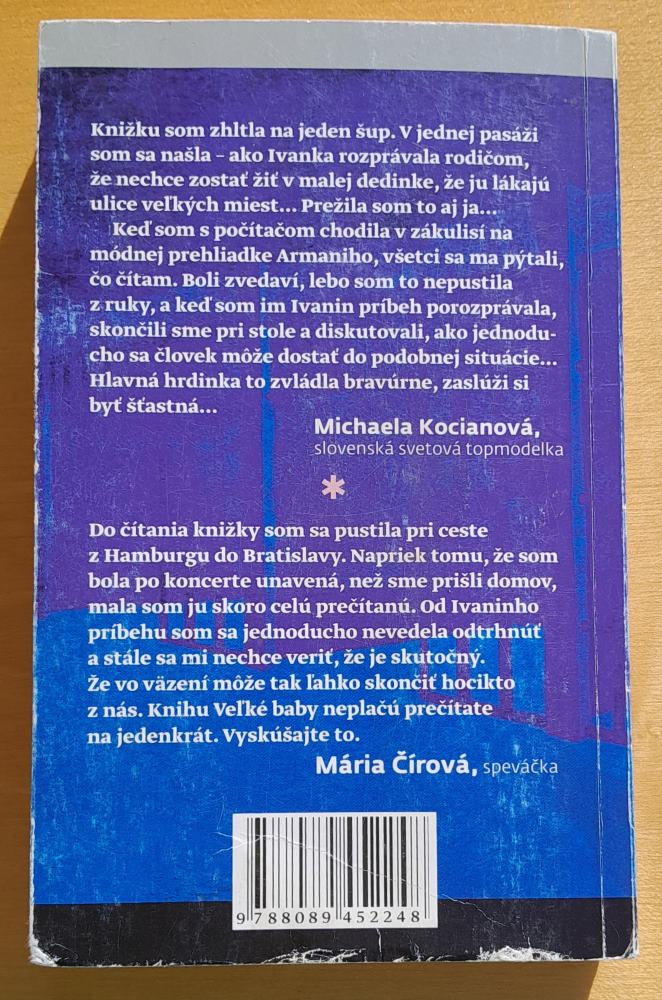 Veľké baby neplačú (Evitovka)