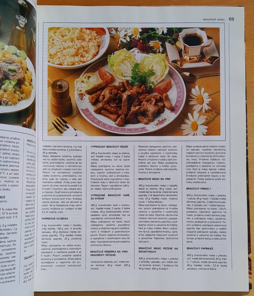 Veľká farebná obrazová kuchárka