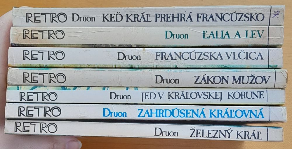 Prekliati králi 1. - 7. / kompletná sada / RETRO edícia