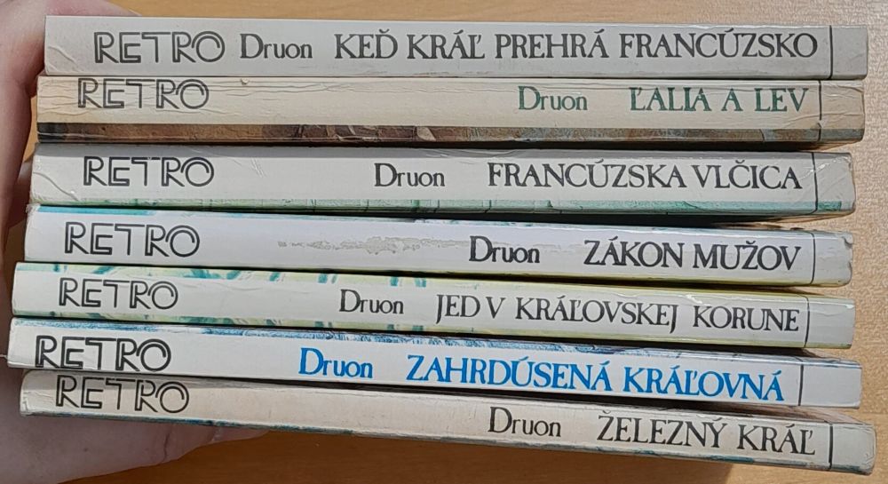 Prekliati králi 1. - 7. / kompletná sada / RETRO edícia