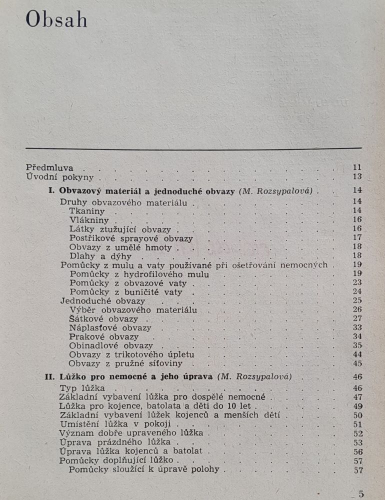 Péče o nemocné / Učebnice pro zdravotnické školy