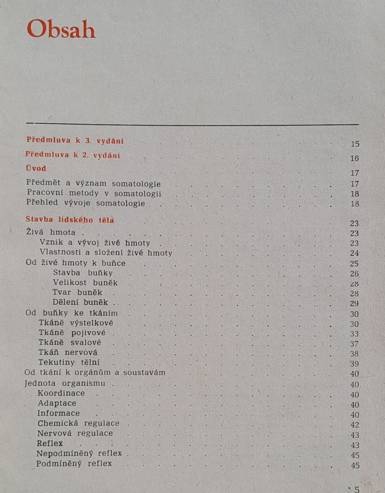 Somatologie / Učebnice pro zdravotnické školy