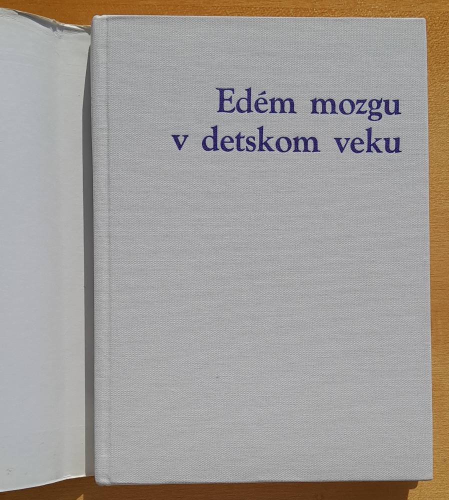 Edém mozgu v detskom veku / Edícia pre postgraduálne štúdium lekárov