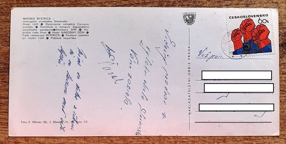 Banská Bystrica - Pozdrav z Banskej Bystrice - 1971