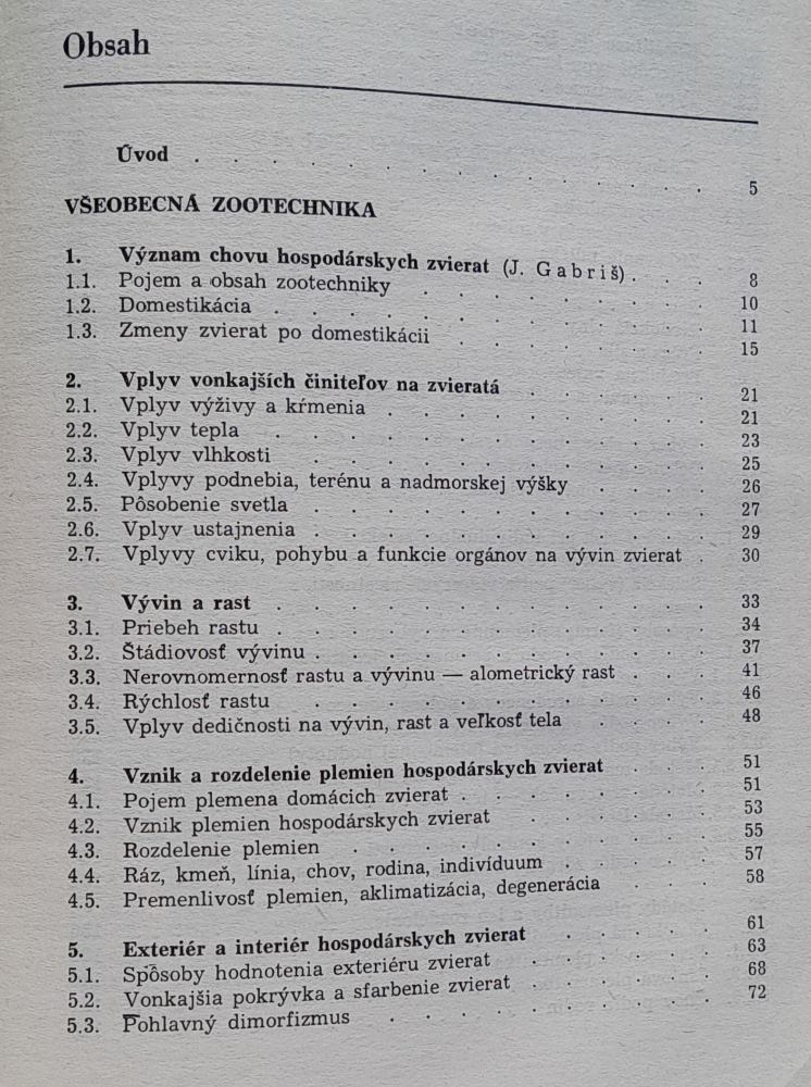 Zootechnika pre veterinárnych medikov / Edícia Živočíšna výroba