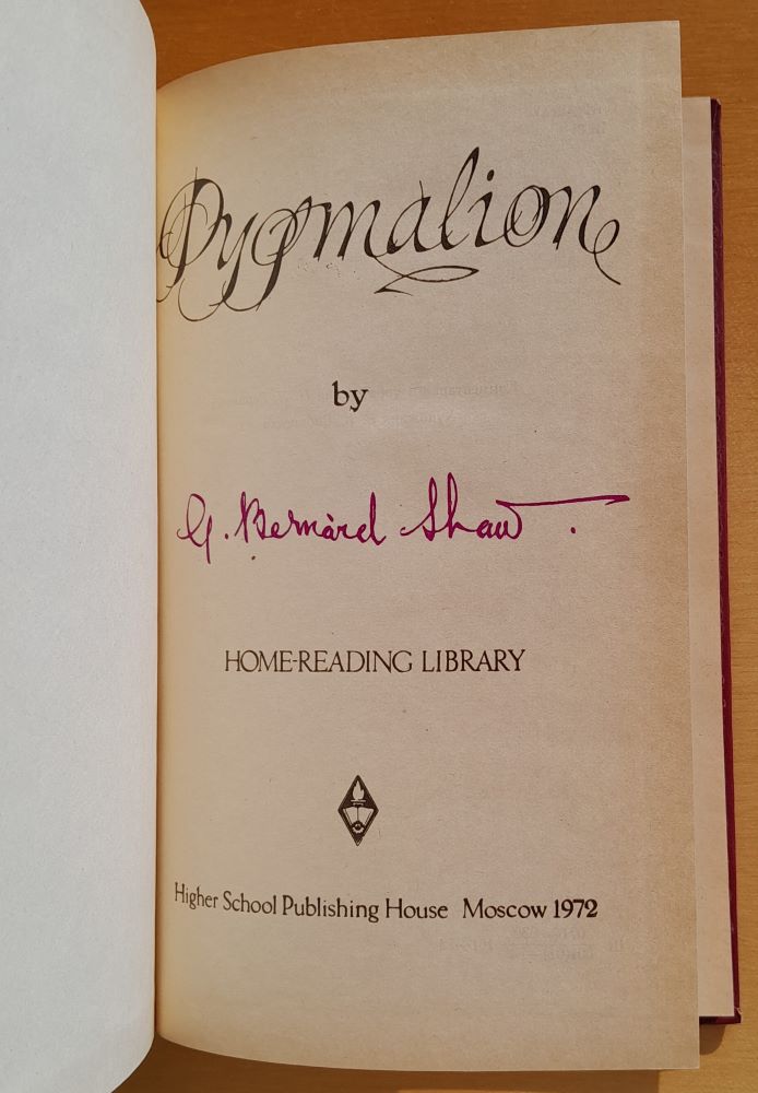 Pygmalion / Home-Reading Library