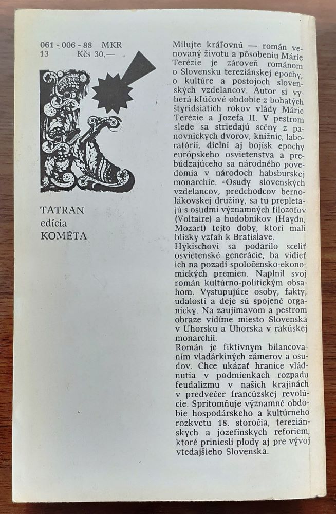 Milujte kráľovnú... / Román venovaný životu a pôsobeniu Márie Terézie