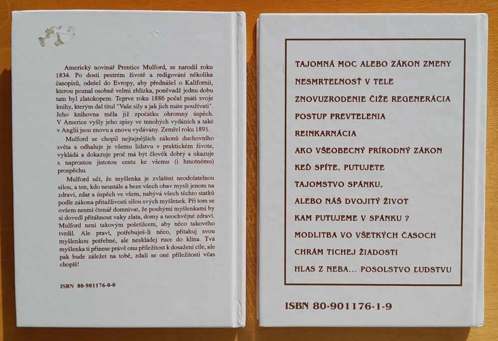 Dar Ducha / 1. Magické sily člověka a jejich využití / 2. Reinkarnácia ako všeobecný prírodný zákon