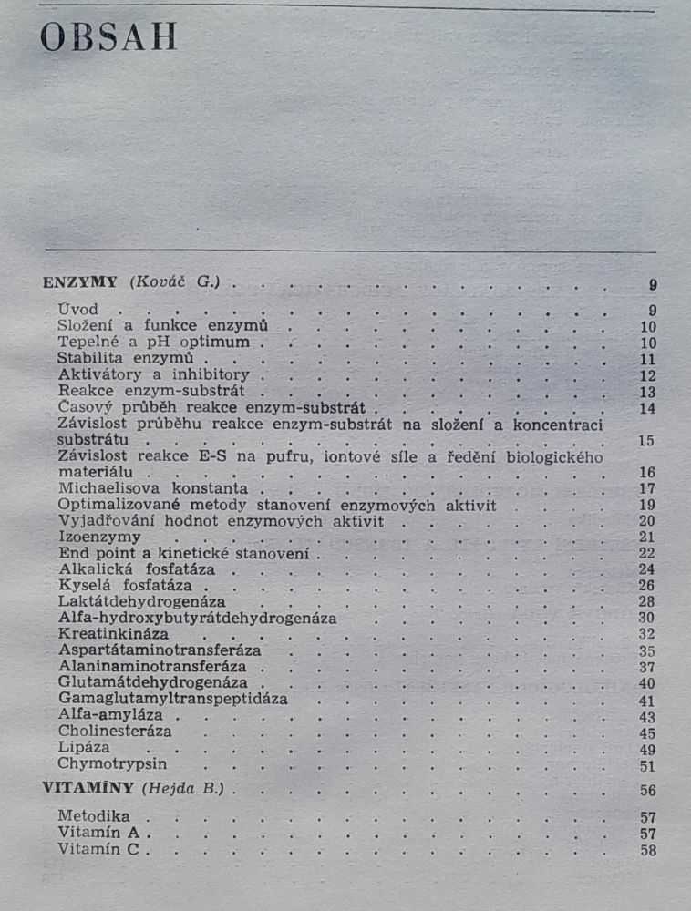 Klinická biochemie II. / Učebnice pro zdravotnické školy