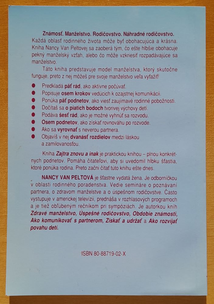 Zajtra znovu a inak / Návod pre šťastnú rodinu