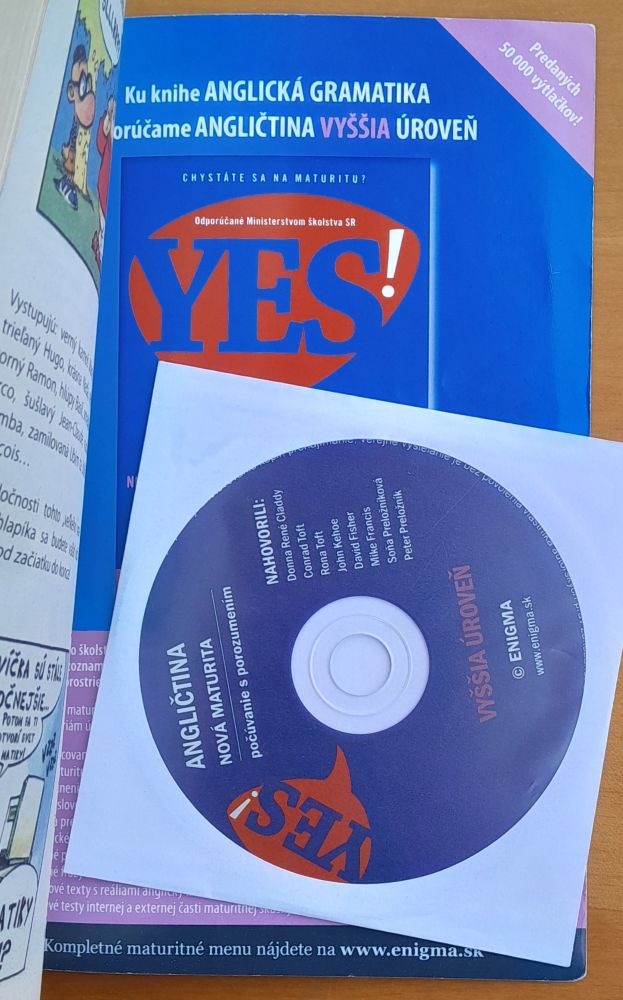 Yes! / Angličtina - maturita vyššia úroveň