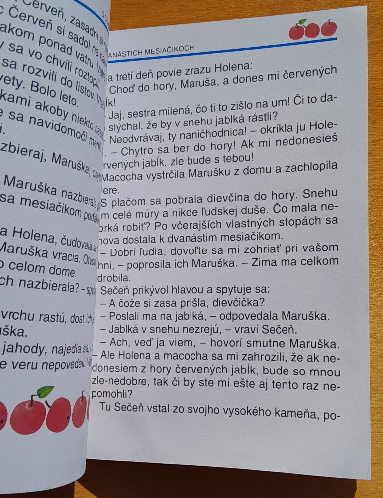 O dvanástich mesiačikoch