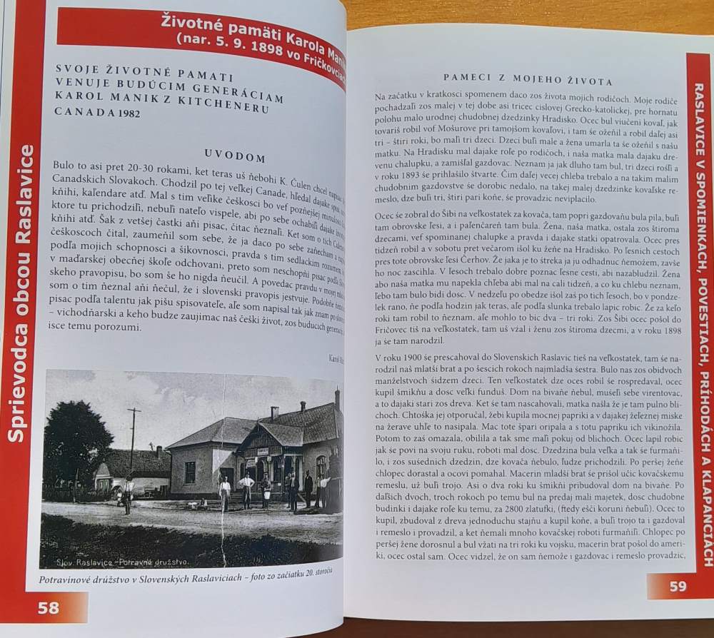 Sprievodca obcou Raslavice ...s dôrazom na tradície...