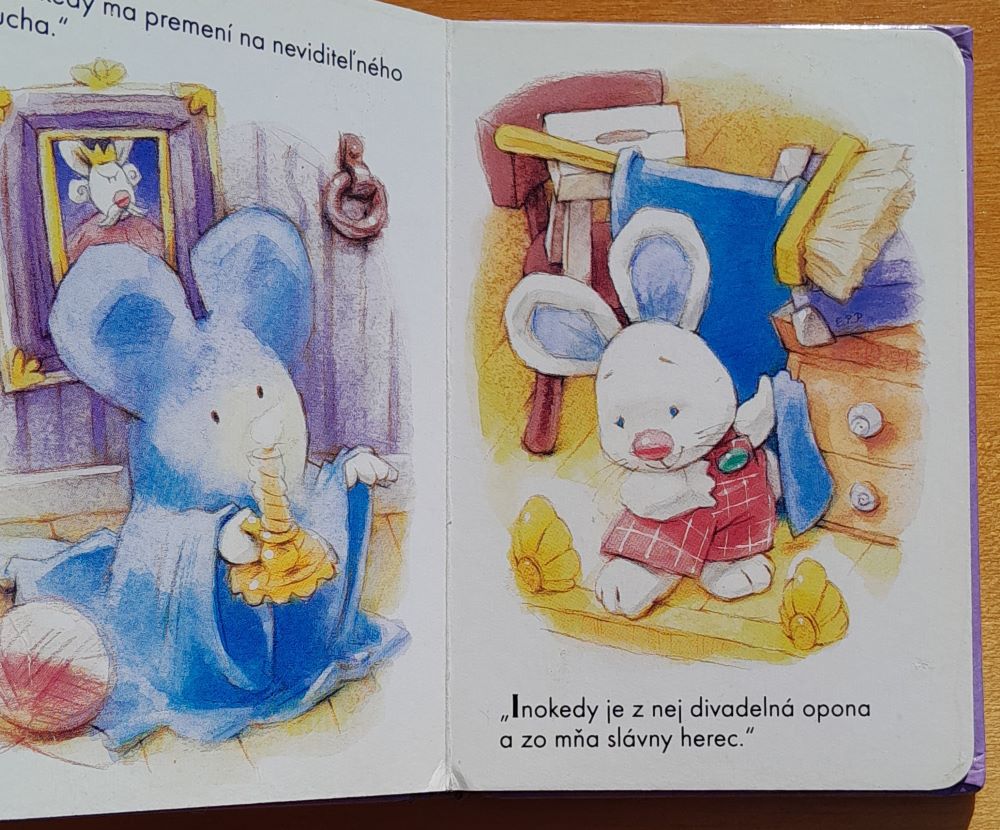 O zázračnej modrej prikrývke / Leporelo