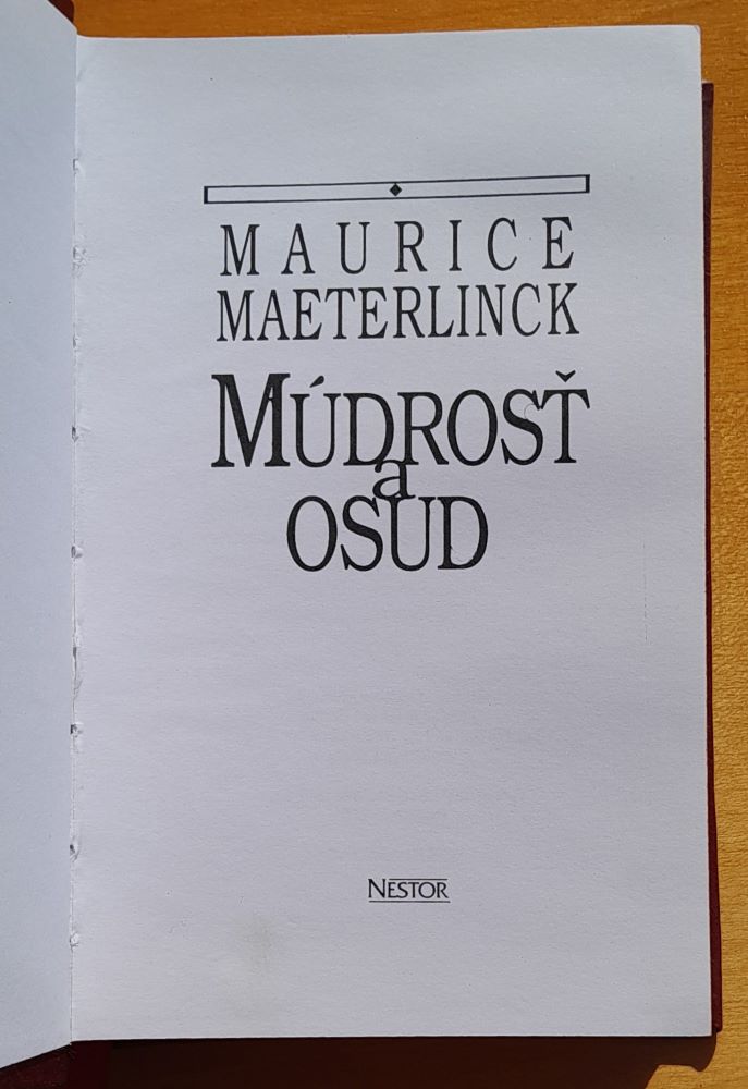 Múdrosť a osud