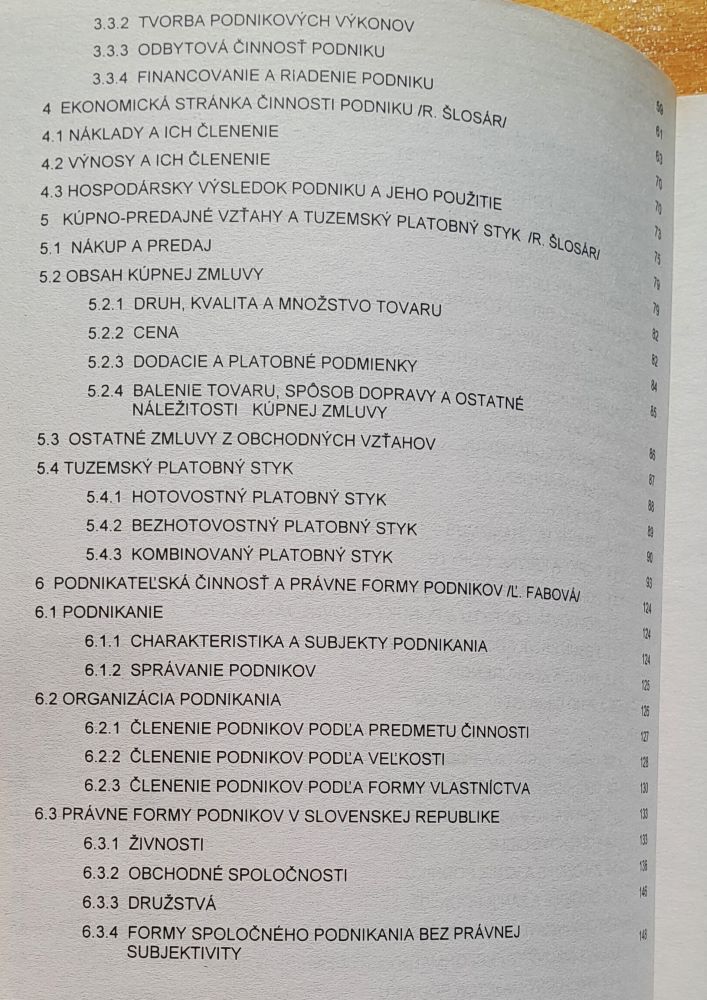 Podniková ekonomika pre 1. ročník obchodných akadémií
